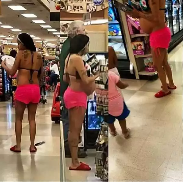 End Time: See How a Woman Dressed to a Shopping Mall (Photos)